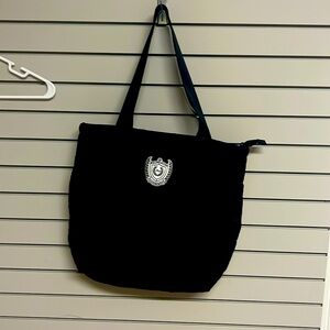 Pink tote bag